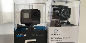 Beitragsbild des Blogbeitrags Duell der Actioncams – GoPro 6 vs Renkforce 4K Actioncam 