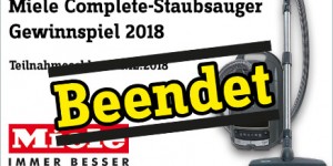 Beitragsbild des Blogbeitrags Miele Staubsauger Gewinnspiel 