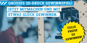 Beitragsbild des Blogbeitrags renkforce 3D-Drucker Gewinnspiel 