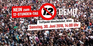 Beitragsbild des Blogbeitrags Nein zur 60 Stunden Woche und dem 12 Stunden Tag