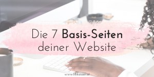Beitragsbild des Blogbeitrags Eigene Website erstellen: Diese 7 Seiten braucht deine Website