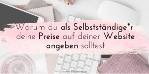 Beitragsbild des Blogbeitrags Sollte man Preise auf der Website angeben?