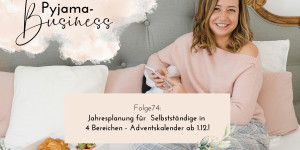 Beitragsbild des Blogbeitrags Jahresplanung für Selbstständige in 4 Bereichen – Adventskalender ab 1.12.! 