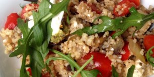 Beitragsbild des Blogbeitrags Bunter Bulgur Salat 