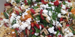 Beitragsbild des Blogbeitrags Da haben wir den Salat: Hirsesalat!