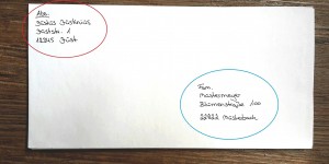 Beitragsbild des Blogbeitrags Briefe und Pakete richtig beschriften für Deutschland