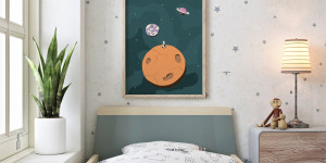 Beitragsbild des Blogbeitrags Poster für Kinderzimmer – ein schnelles Makeover im Herbst