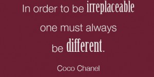 Beitragsbild des Blogbeitrags be different… 