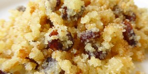 Beitragsbild des Blogbeitrags Grießschmarren à la Mama mit Marillenröster