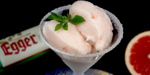 Beitragsbild des Blogbeitrags Grapefruit Radler Sorbet Rezept von Nadine Djordjevic | Restaurant Split Hietzing
