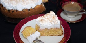 Beitragsbild des Blogbeitrags Rhabarbertorte 