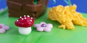 Beitragsbild des Blogbeitrags Motivtorte „Pferdekoppel“