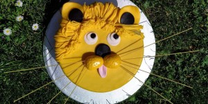 Beitragsbild des Blogbeitrags Motivtorte Löwe