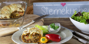 Beitragsbild des Blogbeitrags Fleischstrudel mit Paprika
