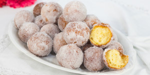 Beitragsbild des Blogbeitrags Topfenbällchen (Quarkbällchen)