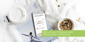 Beitragsbild des Blogbeitrags Pinterest Betrachter – warum diese Zahl nutzlos ist