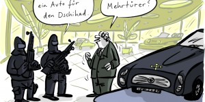 Beitragsbild des Blogbeitrags „Die besten Wortwitze der Welt“ in humoristischen Grafiken