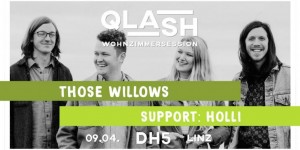 Beitragsbild des Blogbeitrags Upcoming: Wohnzimmersession mit Those Willows