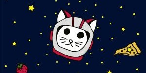 Beitragsbild des Blogbeitrags pauT: Ein psychedelischer Erdbeer-Pizza-Trip mit Katze