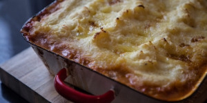 Beitragsbild des Blogbeitrags Veggie for Future – Shepherds Pie 