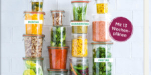 Beitragsbild des Blogbeitrags Sunday Meal Prep vegetarisch – Bananenbrot
