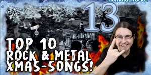 Beitragsbild des Blogbeitrags Top 10 Rock & Metal Xmas Songs! (YouTube Adventkalender 2017)