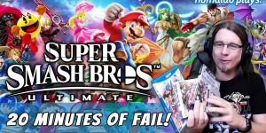 Beitragsbild des Blogbeitrags SUPER SMASH BROTHERS ULTIMATE • First 20 minutes of FAIL!
