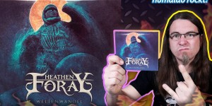 Beitragsbild des Blogbeitrags HEATHEN FORAY – Weltenwandel (2020) • Album Vorstellung