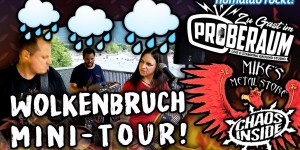 Beitragsbild des Blogbeitrags Wolkenbruch MINI-TOUR mit Livestream-ACTION