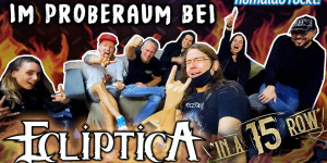 Beitragsbild des Blogbeitrags Im Proberaum bei ECLIPTICA ★ feat. MASTERPIECE OF LOVE ★