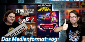 Beitragsbild des Blogbeitrags The Medium, Star Trek Lower Decks & Discovery, Gremlins, Persona 5, Antstream • Das Medienformat #09