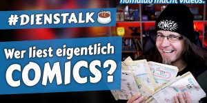 Beitragsbild des Blogbeitrags Wer liest eigentlich COMICS? #dienstalk ☕️ 