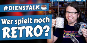 Beitragsbild des Blogbeitrags Wer spielt WIRKLICH noch RETRO-Games? #dienstalk ☕️