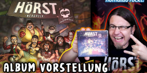 Beitragsbild des Blogbeitrags Die Attacke der NERD-ROCK Realisten • HÖRST – 8Bit Album Vorstellung 