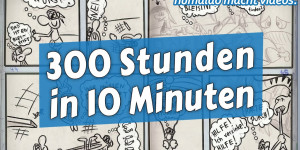 Beitragsbild des Blogbeitrags 300 Stunden COMIC-Restaurierung Zeitraffer 