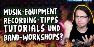 Beitragsbild des Blogbeitrags Musik, Recording, Tutorial, Workshop CONTENT auf humaldo rockt?!