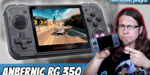Beitragsbild des Blogbeitrags Ist das der Retro-Gaming TRAUM-Handheld? • Anbernic RG 350 Unboxing & Review