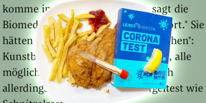 Beitragsbild des Blogbeitrags SCHNITZEL im PCR-Test