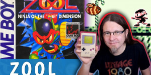 Beitragsbild des Blogbeitrags Auch am GAMEBOY macht Ameisen-Gremlin-Ninja Schleichwerbung • ZOOL