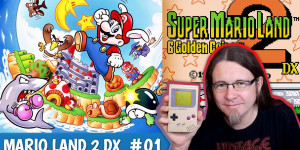 Beitragsbild des Blogbeitrags In Farbe! Und bunt! • SUPER MARIO LAND 2 DX #01 (Gameboy)