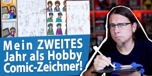 Beitragsbild des Blogbeitrags humaldo macht comics✏️ Das ZWEITE Jahr (06. 2021 bis 06.2022) • Doku-Vlog