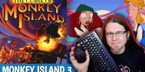 Beitragsbild des Blogbeitrags Verflucht witzig, wahnsinnig schön und verdammt knifflig • MONKEY ISLAND 3 (Steam)