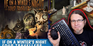 Beitragsbild des Blogbeitrags Ein morbides Pixel-Perfect-Meisterwerk • If on a Winters Night, Four Travelers (Steam)