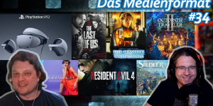 Beitragsbild des Blogbeitrags Eskapismus, Die Siedler, PSVR2, Octopath Traveller, Mächte des Wahnsinns uvm • Das Medienformat #34 