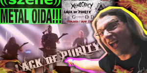 Beitragsbild des Blogbeitrags Auf der Bühne am METAL OIDA !!! in der ((szene)) Wien • Event Bericht