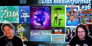 Beitragsbild des Blogbeitrags Zelda Tears of the Kingdom, Hollywood Autorenstreik, Massive Talent, ESC uvm! • Das Medienformat #36