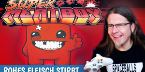 Beitragsbild des Blogbeitrags Veganer hassen dieses Spiel • SUPER MEAT BOY
