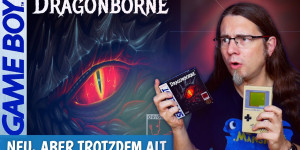 Beitragsbild des Blogbeitrags DRAGONBORNE für den Gameboy ist neu, aber gleichzeitig auch sehr alt. 