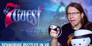Beitragsbild des Blogbeitrags Eine spannende Grusel-Knobelei im Spukhaus • THE 7TH GUEST VR