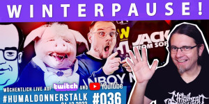 Beitragsbild des Blogbeitrags Eine wohlverdiente Pause! • Der #humaldonnerstalk vom 21.12.2023